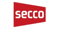 Logotipo de Secco, fabricante italiano de sistemas metálicos de alta gama.