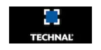 Logotipo de Technal, referencia en sistemas de aluminio de alta calidad en Madrid.